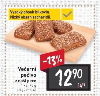 Večerní pečivo