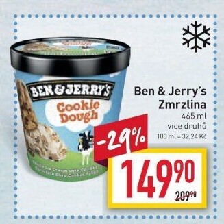 Zmrzlina v kelímku Ben&amp