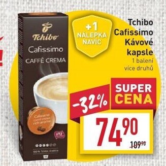 Kapsle Cafissimo Tchibo