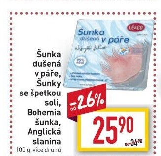 Šunka dušená LE&amp