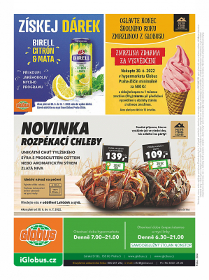 akční leták Globus 30.6.2022-6.7.2022
