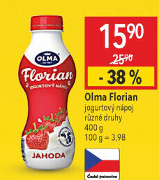 Jogurtový nápoj Florian Olma