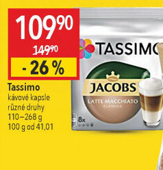 Kapsle Tassimo Jacobs