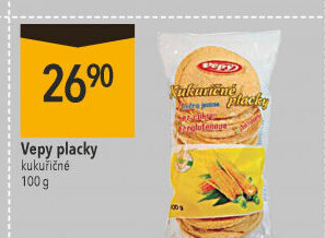 Placky kukuřičné Vepy