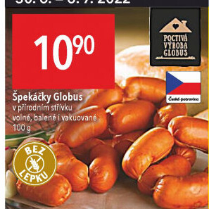 Špekáčky Globus