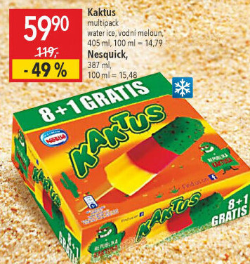 Nanuk Kaktus Schöller Nestlé
