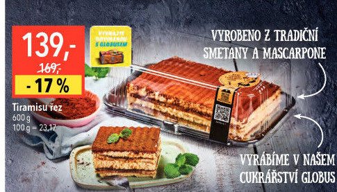 Řez Tiramisu