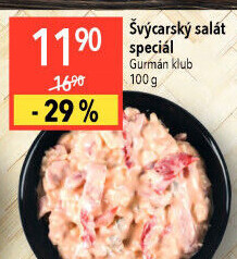 Salát švýcarský speciál