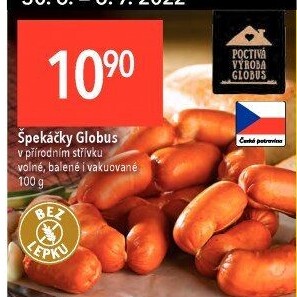 Špekáčky Globus