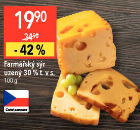 Sýr Farmářský uzený