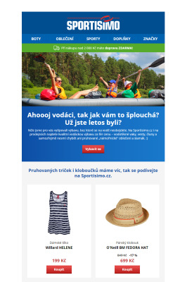 akční leták Sportisimo 28.6.2022-3.7.2022