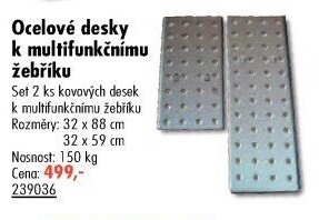 Desky na žebřík Fieldmann