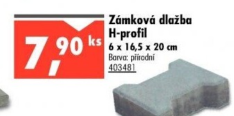 Dlažba zámková
