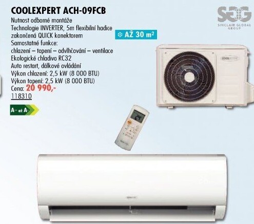 Klimatizace ACH-09FCB Coolexpert