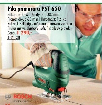 Kmitací pila PST 650 Bosch