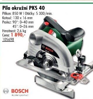 Kotoučová pila Bosch PKS 40