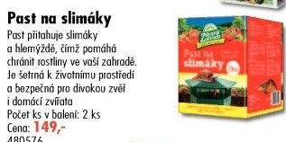 Past na slimáky Zdravá zahrada