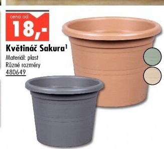 Plastový květináč