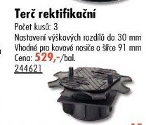 Rektifikační terč Spax