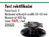 Rektifikační terč Spax