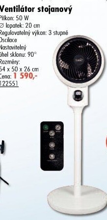 Stojanový ventilátor Home