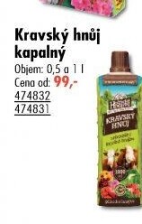 Tekuté hnojivo kravský hnůj Hoštické hnojivo