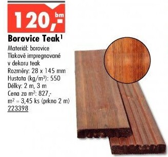 Terasové prkno