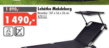 Zahradní lehátko