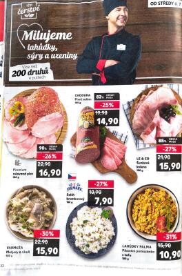 akční leták Kaufland 6.7.2022-12.7.2022