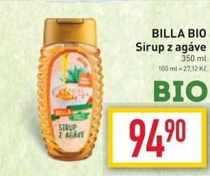 Agávový sirup Naše Bio Billa