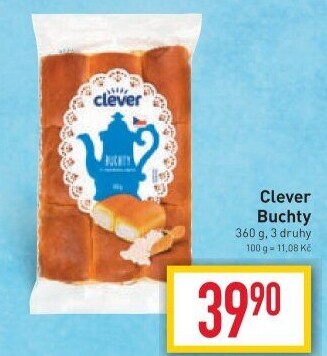 Buchty s náplní Clever