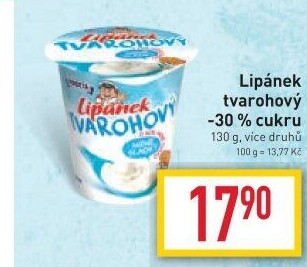 Dezert Lipánek tvarohový Madeta