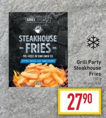 Hranolky mražené Steakhouse Grill party