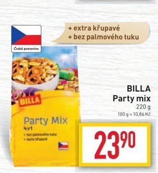 Krekry Party mix Billa
