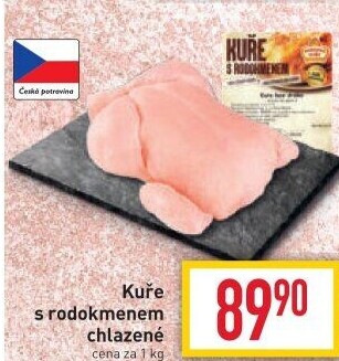 Kuře s rodokmenem Vodňanské kuře