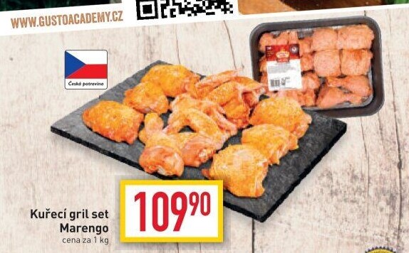 Kuřecí grilovací set Marengo Vodňanské Kuře