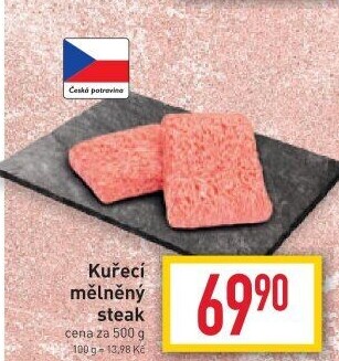 Kuřecí steak mletý