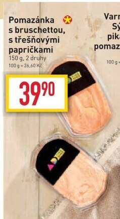 Pomazánka Bruschetta