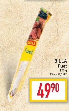 Salám Fuet Billa