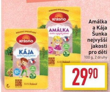 Šunka Amálka nejvyšší jakosti Krásno
