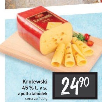 Sýr Krolewski 45% Milkpol
