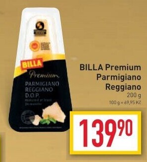 Sýr Parmigiano Reggiano Premium Billa