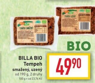 Tempeh uzený Naše Bio Billa