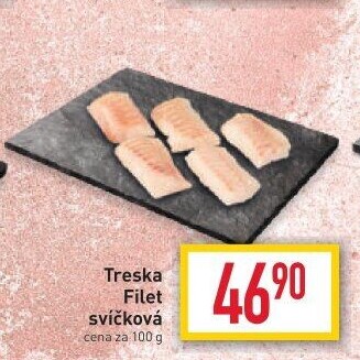Treska filet - svíčková