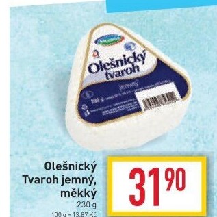 Tvaroh jemný Olešnický Moravia