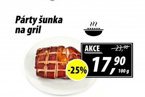 Párty šunka na gril