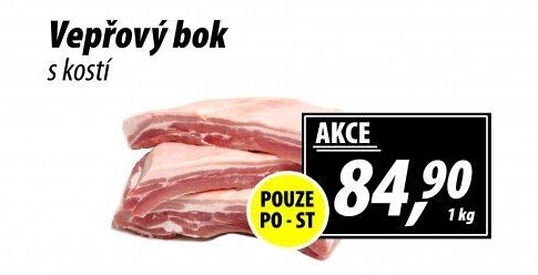 Vepřový bok s kostí