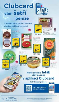 akční leták Tesco 6.7.2022-12.7.2022