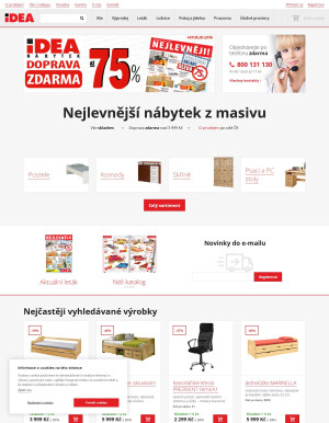 akční leták IDEA nábytek 5.7.2022-11.7.2022