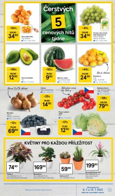 akční leták Tesco 6.7.2022-12.7.2022
